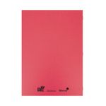 Silvine Tough Shell Ex Book Red Pk25