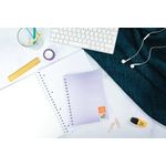 Silvine Luxpad Met 200Pg A5+ Ast Pk3