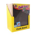 Chalk Board And Eraser Set Pk12