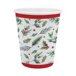 Trad Xmas Party Paper Cups X6 Pk12