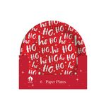 Contemp Xmas Party Ppr Plate X6 Pk12