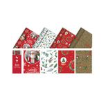 Trad Xmas Wrapping Paper 4M Pk36