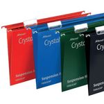 Rexel Crystalfile Susn File Grn Pk25