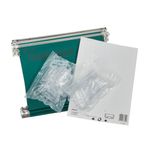 Rexel Crystalfile Susn File Grn Pk50