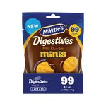 Mcvities Mini Choc Digestive Pch 80G