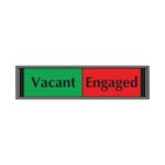 Sliding Sign Vacant/Engaged Self Adh