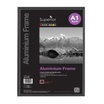 Seco Brushed Alum Frame 11Mm A1 Blk