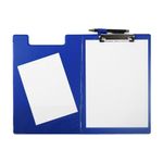 Seco Clipboard Foldover A4 Plus Blue