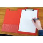 Seco Foldover Clipboard A4+ Red