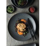 Murra Ash Walled Plate 21Cm Pk6