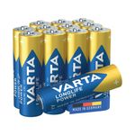 Varta Longlife Power Aa Battery Pk12