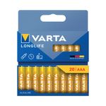 Varta Longlife Aaa Battery Pk20