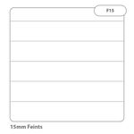 Rhino A4 Ex Book 15Mm Rule L/Blu P50