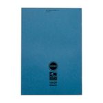 Rhino A4 Ex Book 7Mm Sq L/Blue Pk50