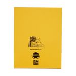 Rhino 9X7 Ex Book Plain Yellow Pk100
