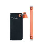 Verbatim Pocket Ssd 512Gb Blk/Org