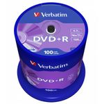 Verbatim Dvd+R 16X 100Pk