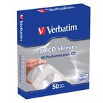 Verbatim Cd/Dvd Paper Sleeves Pk50