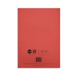 Hdw Exr Bk Wide Line 40P A4 Red Pk50