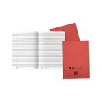 Hdw Exr Bk Wide Line 40P A4 Red Pk50