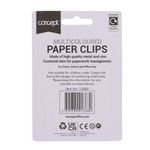 Concept Pkt.75 28Mm Coloured Paper Clips