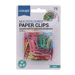 Concept Pkt.75 28Mm Coloured Paper Clips
