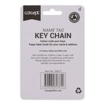Concept Pkt.4 Asst Name Tag Keychains