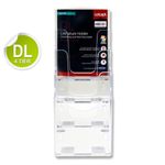 Concept Dl Literature Holder - Four Tier