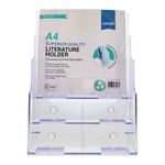 Concept A4 Literature Holder - Three Tie