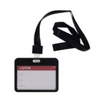 Concept Alloy Id Card Holder Clear Clip