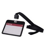 Concept Alloy Id Card Holder Clear Clip