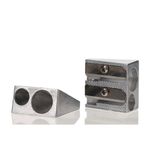 Concept Twin Hole Metal Pencil Sharpener