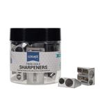 Concept Twin Hole Metal Pencil Sharpener