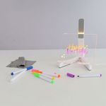 Concept 150X150Mm Acrylic Led Notice Boa