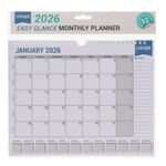 Concept A4 2026 Easy Glance Monthly Plan