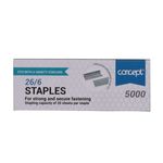 Concept 26/6 Staples Box Of 5000