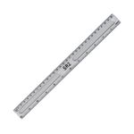Clear Ruler 30Cm Pk20