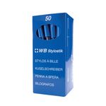 Blue Medium Ball Point Pen Pk50