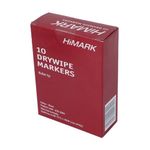 Black Whiteboard Marker Bullet Pk10