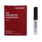 Black Whiteboard Marker Bullet Pk10