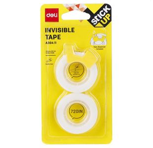 Deli Invisible Tape 12Mm X 18M Bx12
