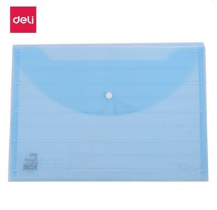 Aurora Button Wallet 120Mic Lt Bu A4