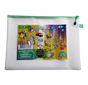 Exxo Mesh Bag A3 440X320Mm Pk5