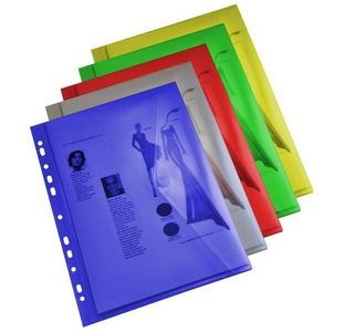 Exxo Popper Wallet Punched Edge Ass Cols