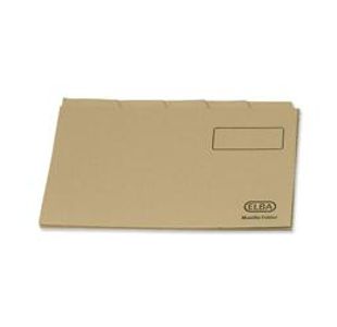 Elba Econ Tab Folder F/C Buff 100090124