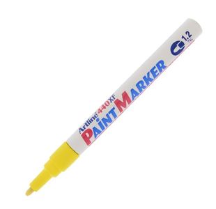 Artline 440 Paint Marker 1.2Mm Yel Bx12
