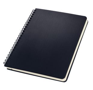 Conceptum Spiral Notebook A5 Lined Blk