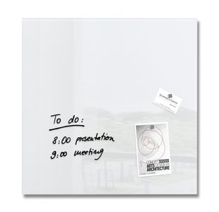 Magn Glassboard Artverum 48X48Cm White