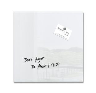 Magn Glassboard Artverum 30X30Cm White