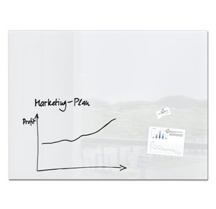 Magn Glassboard Artverum 120X90Cm White
